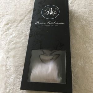 ZALA Hair- 24 in Weft Bundle- Ice Queen Platinum